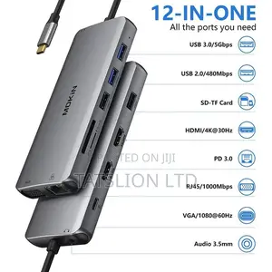 12 in 1 USB C HUB Type C