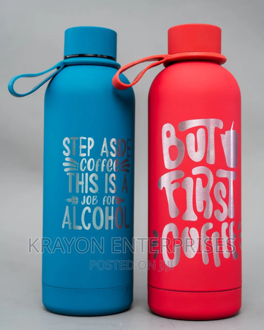 Engraved Matte Flasks