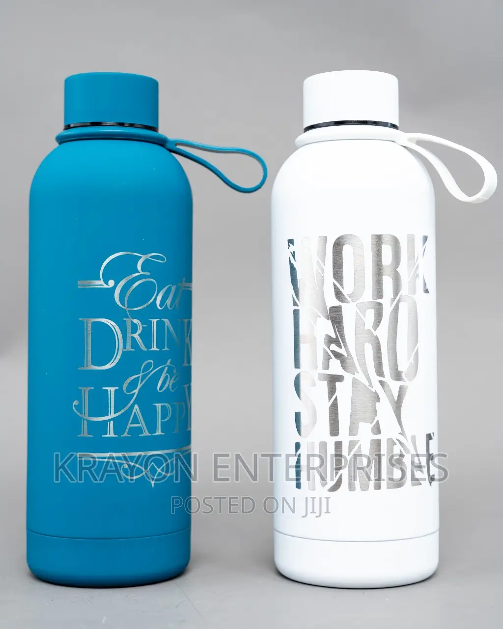 Engraved Matte Flasks