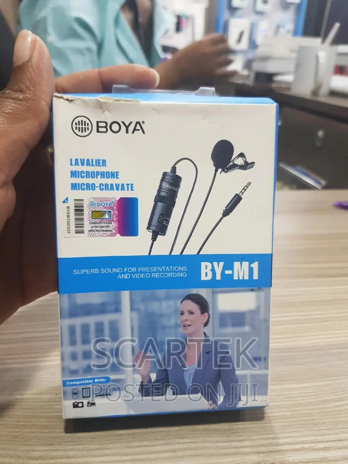 Boya Lavalier Microphone Micro-Cravate