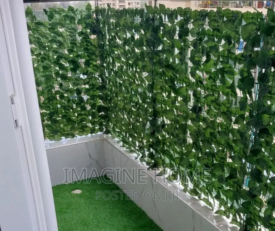 Artificial Balcony Green Fence