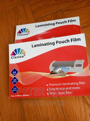 A4 Laminating Pouches a Ream of (100 Sheets)