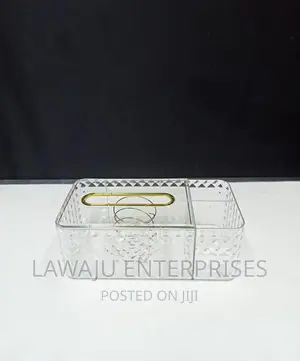 Clear Plastic Serviette Storage Box