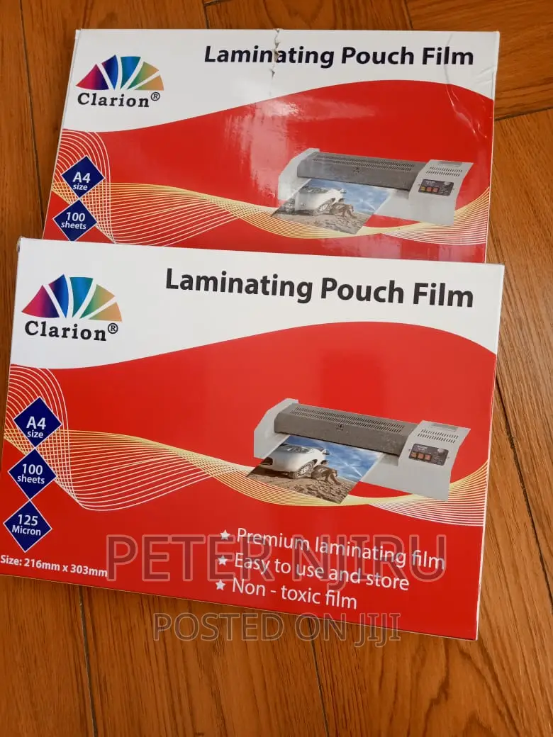 A4 Laminating Pouch Films AVAILABLE