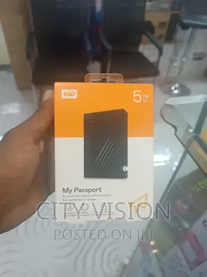 WD 5tb Harddrive Portable HDD 5TB My Passport!! My Passport!