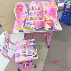 Princess Study Table (Pink)