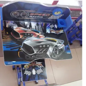 Speed Racing Kids Study Table.(Blue).