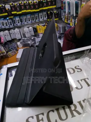 360 Rotatable Smart Flip Case Cover for Nokia Tab T21 Black