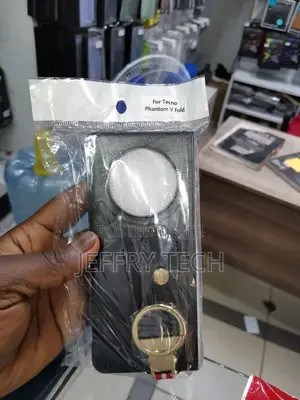 Wristband Leather Case for Tecno Phantom v Fold
