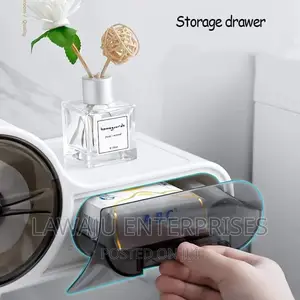 Acrylic Tissue Box With Storage