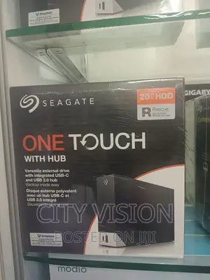 20TB HDD One Touch With Seagate!! Seagate 20tb