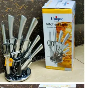 Set of Unique Knives 9 Pieces