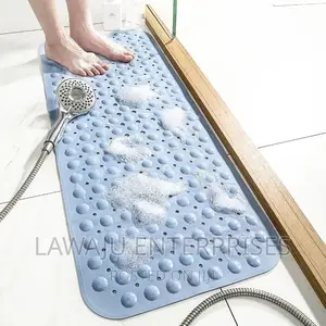 Blue Extra Long Tub Mat