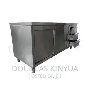 Stainless Steel Working Table/Cabinet.