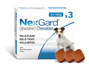 Nexgard 3 Chewables for Small Dogs (4-10 Kg) Flea Tick Treat