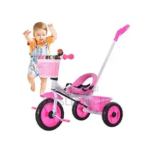 Kids Push Tricycle Pink