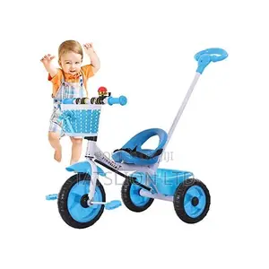Kids Push Tricycle Blue