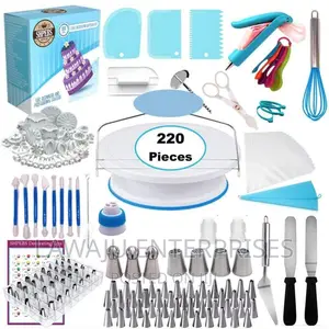 220 PCS Cake Decorating Set