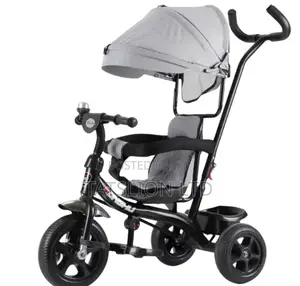 Kids Push Tricycle With Canopy New