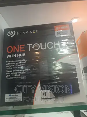 Seagate 8tb HDD One Touch With Hub 8tb HDD With Hub!! 8tb!!