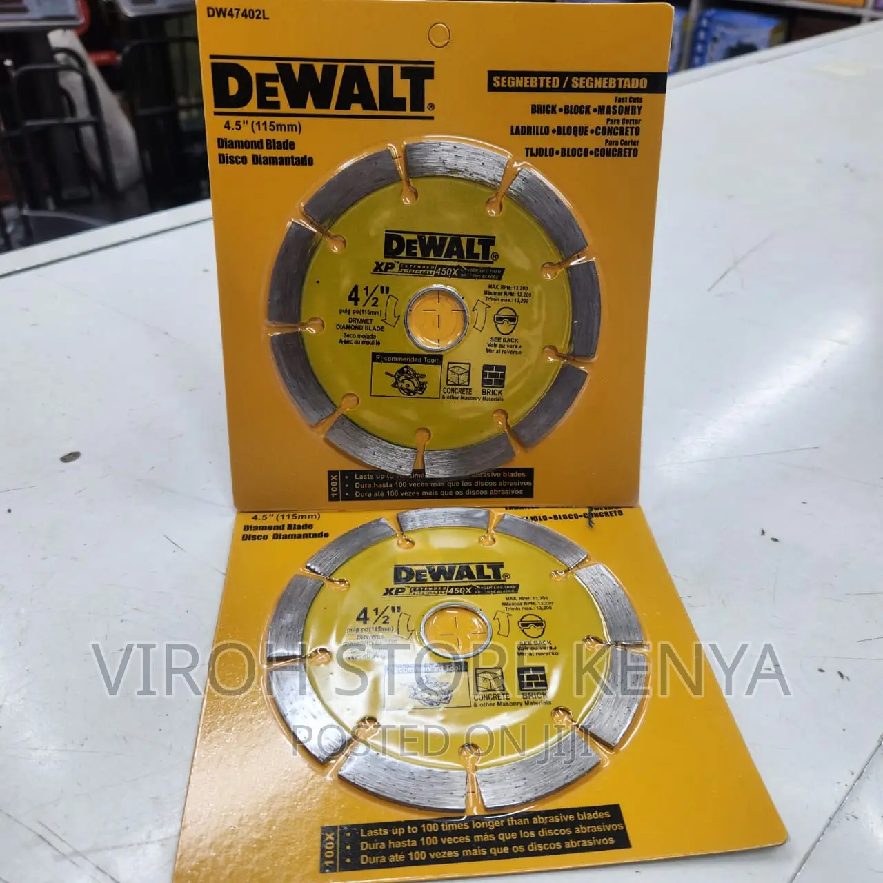 Dewalt 4.5" Diamond Disk Blade