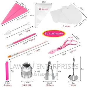 83 PCS Cake Decorating Set