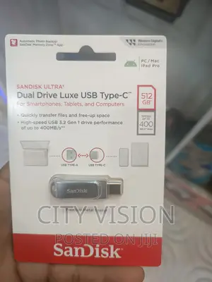 Dual Drive Luxe USB TYPE -C 512 GB Sandisk 512 GB !!