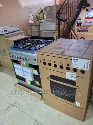 3+1 Electric Von 60*60 Silver Stainless Cookers