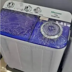 Hisense 7.5kg Twin Tub Top Load Washing Machine (WSQB753W