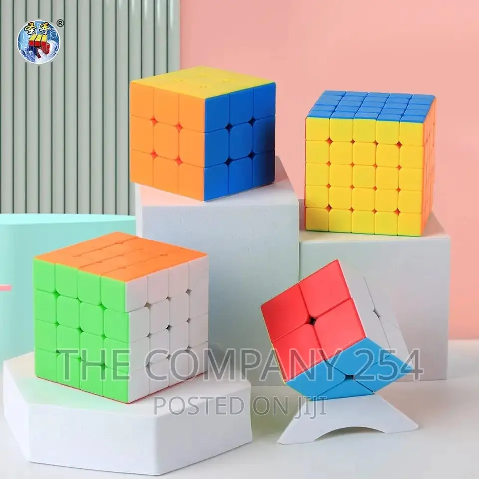 Speed Cube 4x4 Legend Series Stickerless Magic Cube Rubic .
