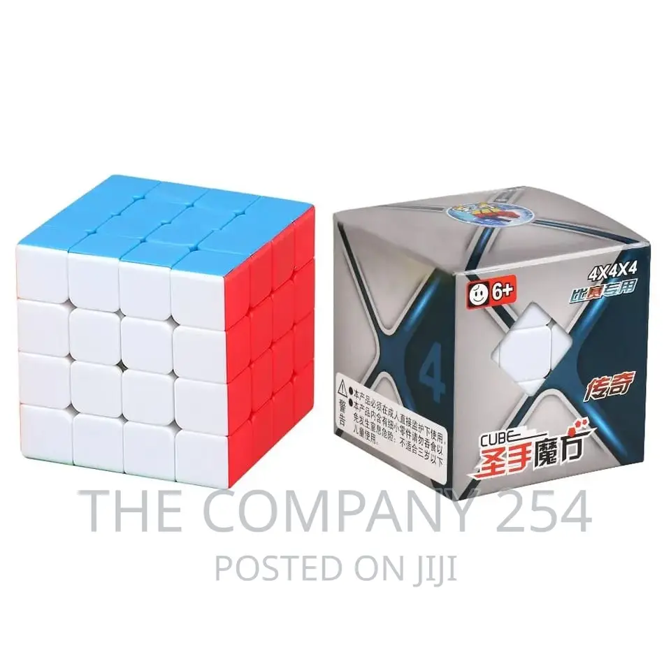 Speed Cube 4x4 Legend Series Stickerless Magic Cube Rubic .