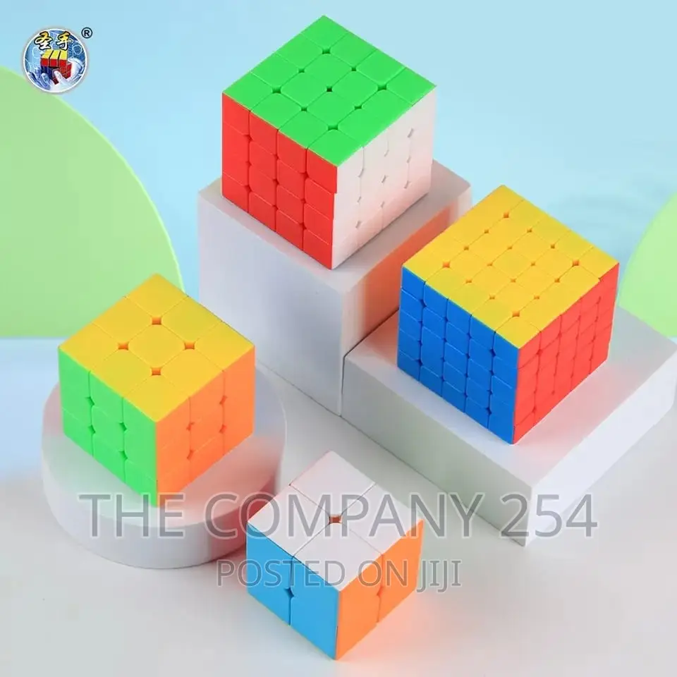Speed Cube 4x4 Legend Series Stickerless Magic Cube Rubic .