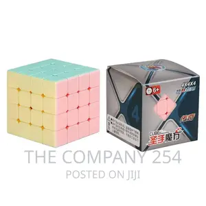 Speed Cube 4x4 Legend Series Stickerless Magic Cube Rubic .