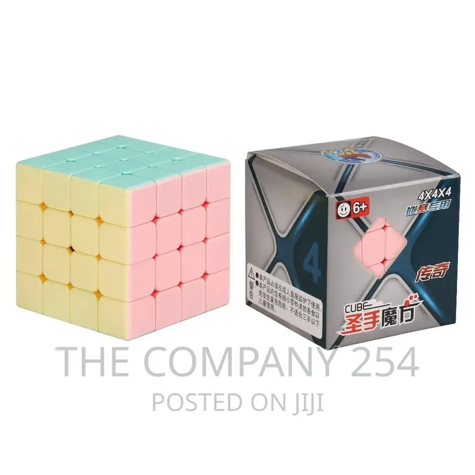 Speed Cube 4x4 Legend Series Stickerless Magic Cube Rubic .