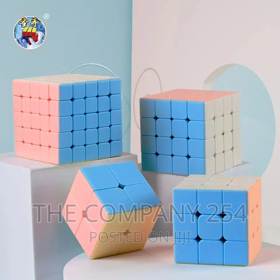 Speed Cube 4x4 Legend Series Stickerless Magic Cube Rubic .