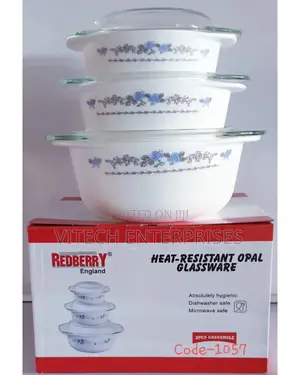 Redberry Set Of 3 Redberry Casserole...