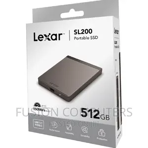 Lexar SL200 512GB Portable External SSD