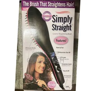 Electric Hair Straightener Brush 