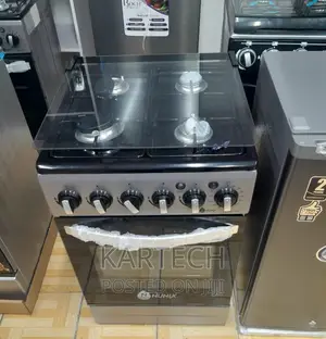 Nunix 50 by 55 Standing Cooker, 4 Gas,Gas Oven