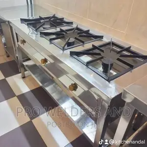 Stainless Steel Commercial Gas Cooker