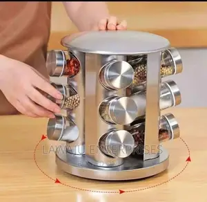 Elegant Design Rotating Spice Rack