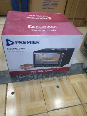 60L Premier Electric Oven With Hot Plates.