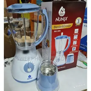 Nunix 1.5L , 2 in 1 Blender With Grinding Machine New Model