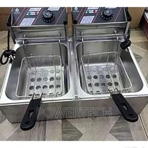 Nunix Commercial Double Deep Fryer 12L