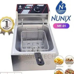 Nunix Electric Deep Fryer 6liters Stainless Steel