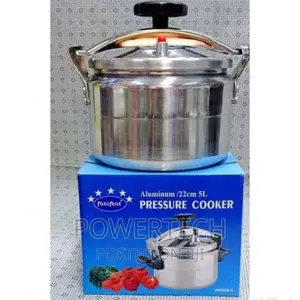 Aluminium Pressure Cooker With Safety Lock- Non Explosive