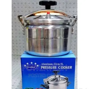Aluminium Pressure Cooker With Safety Lock- Non Explosive.