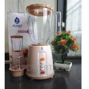 Nunix AK100 2 in 1 Blender Machine 1.5L 350W Brown