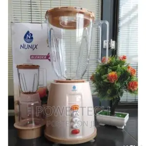 Nunix AK100 2 in 1 Blender Machine 1.5L 350w- Brown