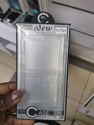 Samsung Galaxy Z Flip5 Crystal Clear Hard Phone Back Case Co